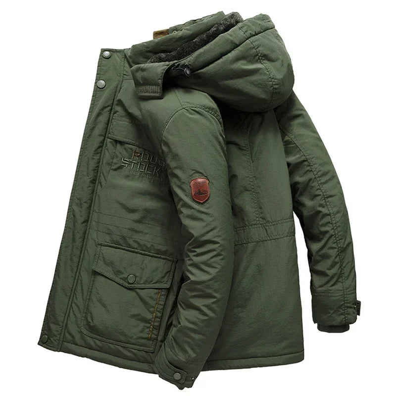 Hooded Premium blend Winter Jacket