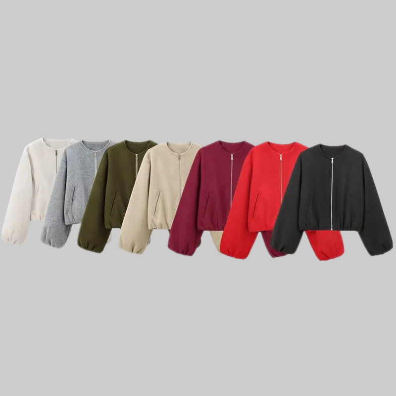 Loose Long Sleeve Autumn Jacket