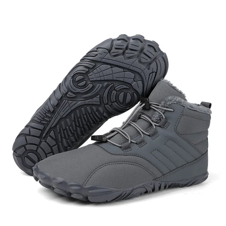 Waterproof Cotton Fleece-Lined Winter Hiking Boots