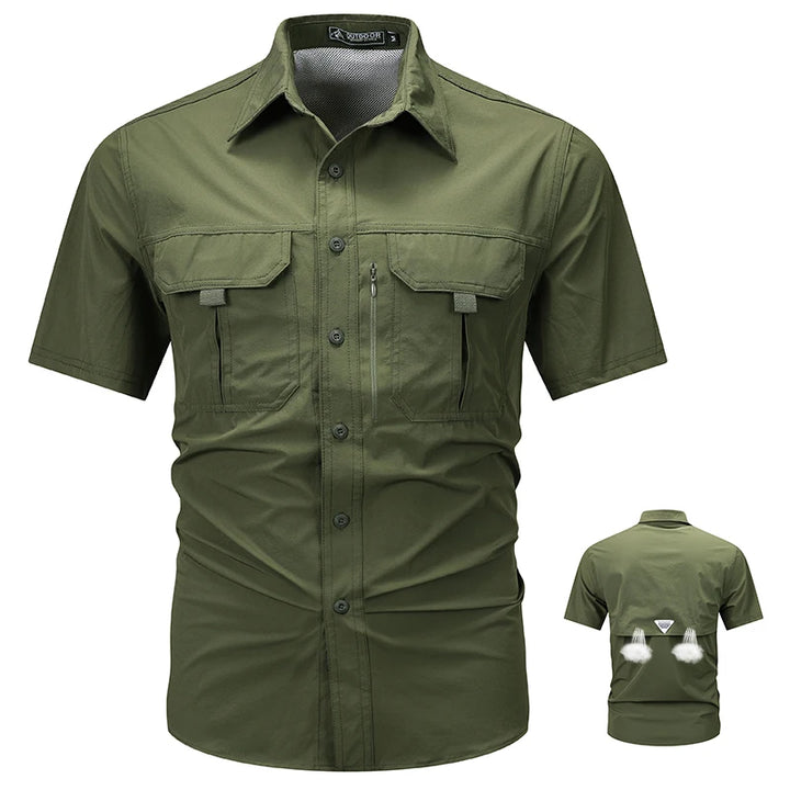 Outdoor Ice Silk Short-Sleeve Shirt