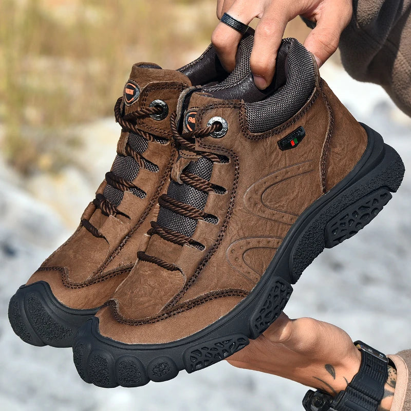 Outdoor Leather Waterproof Hiking & Winter Boots