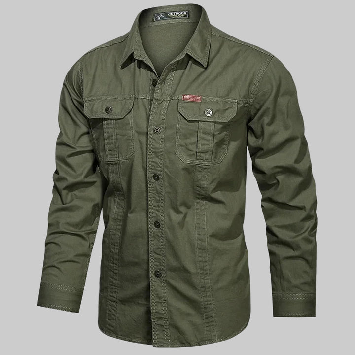 Safari Cotton Long Sleeve Shirt