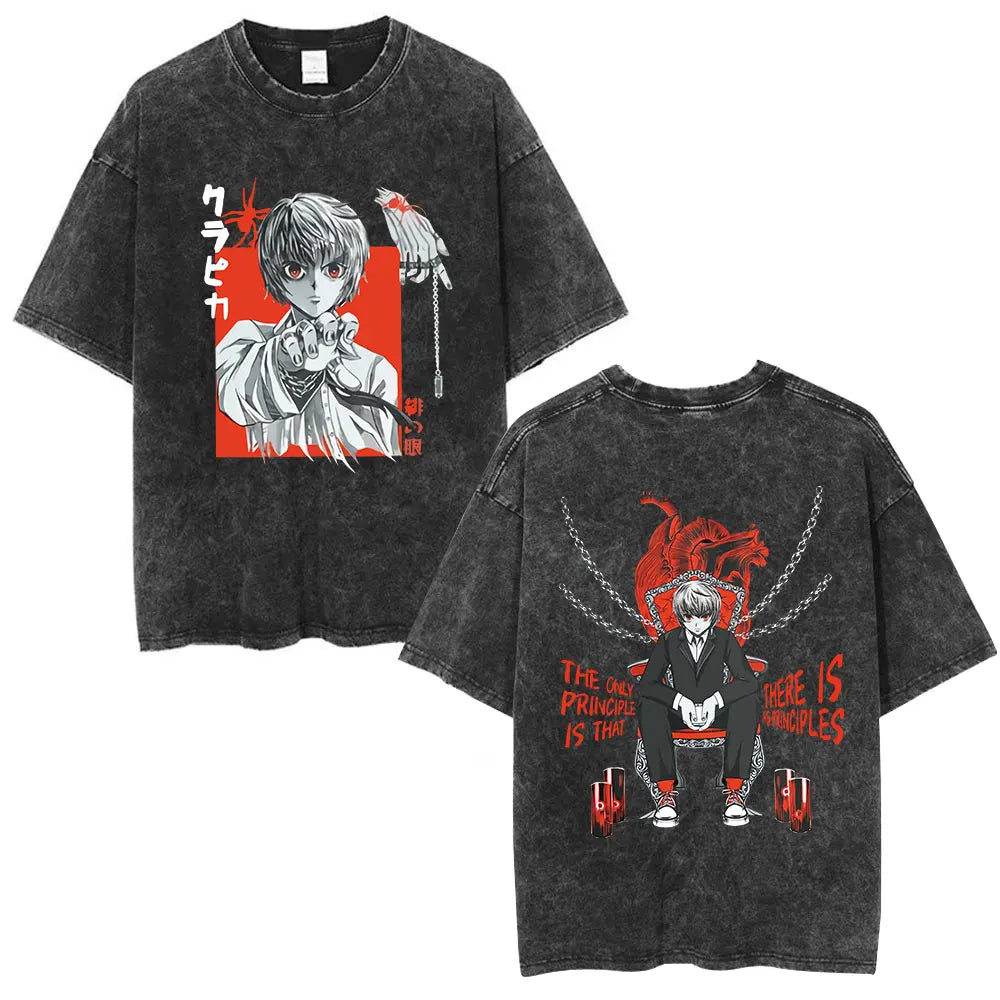 Vintage Washed Hunter x Hunter Logo T-Shirt