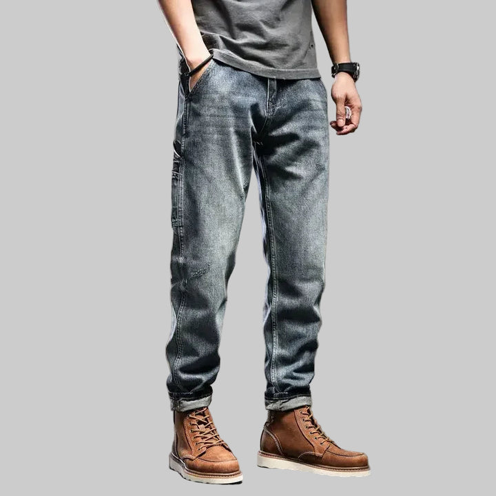 Retro Cowboy Straight Leg Jeans