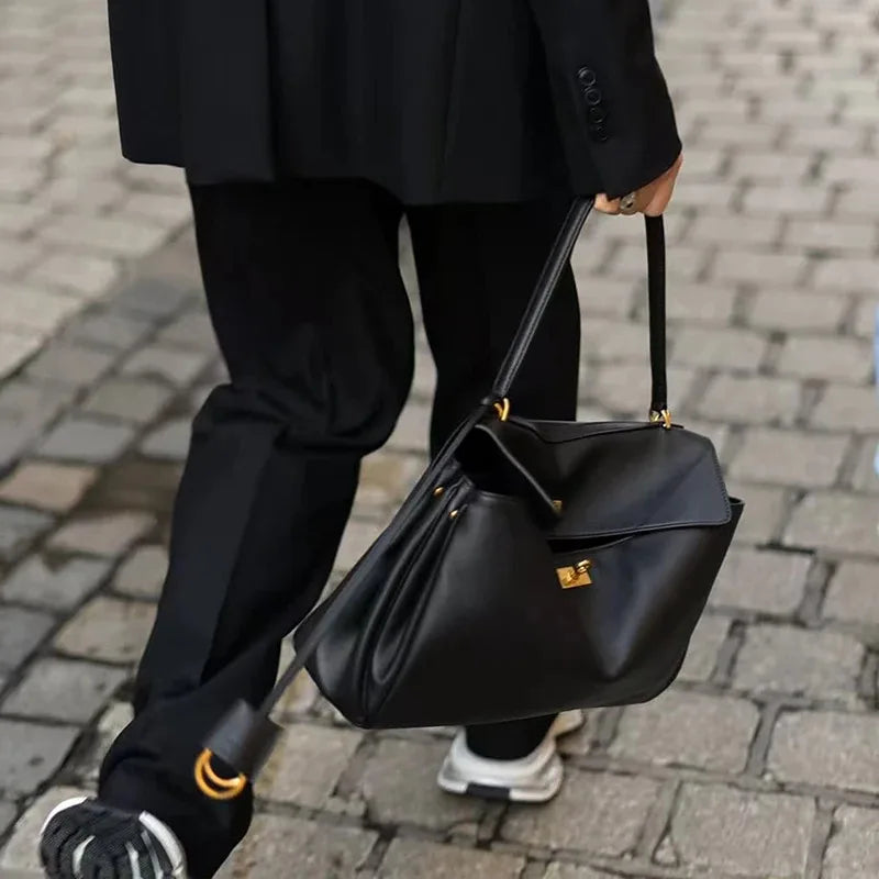 Rodeo Leather Spacious Commuter Tote Bag