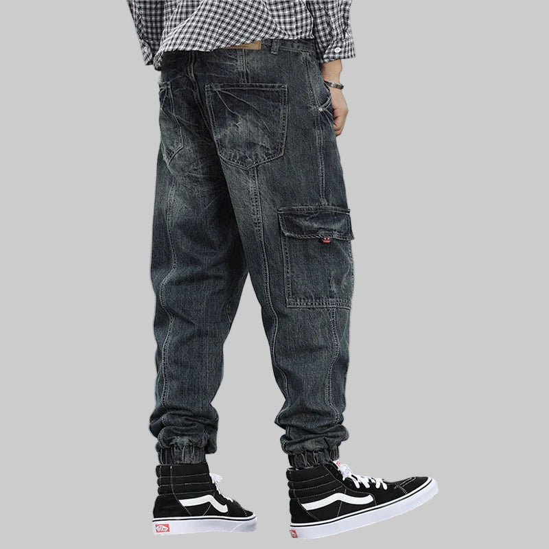 Y2K Retro Loose Fit Men's Jeans