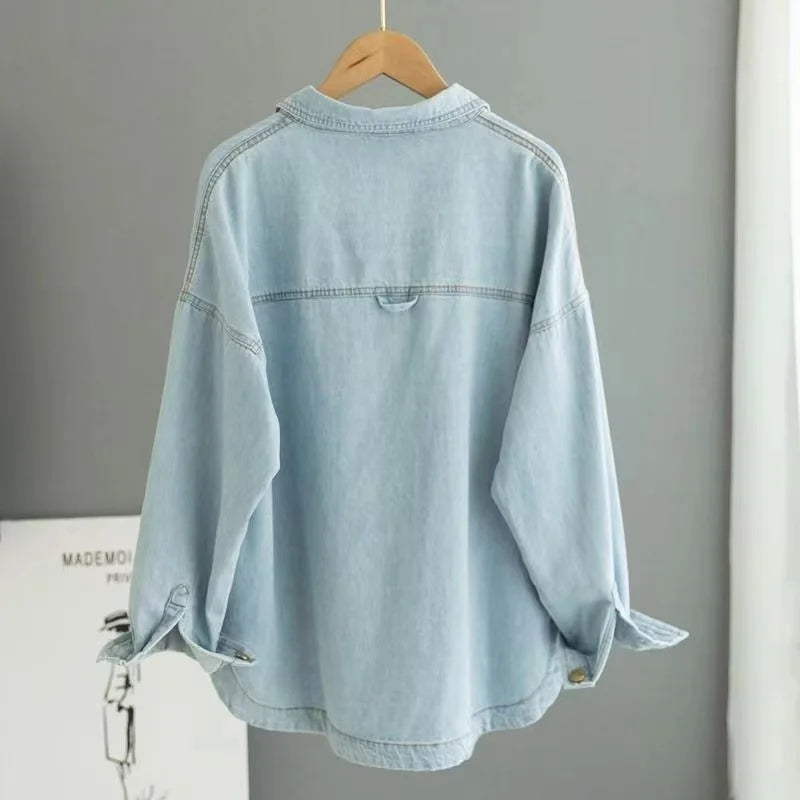 Long Sleeve Denim Shirt