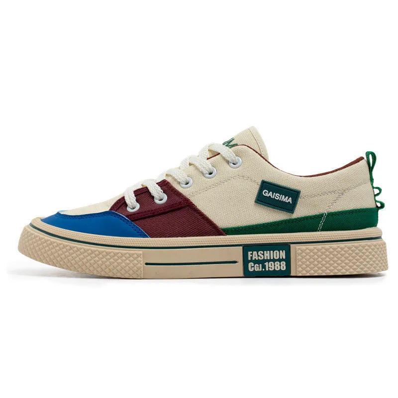 Breathable Non-Slip Color Block Sneakers