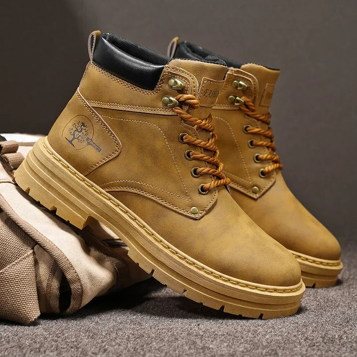 British Style High-Top Boots