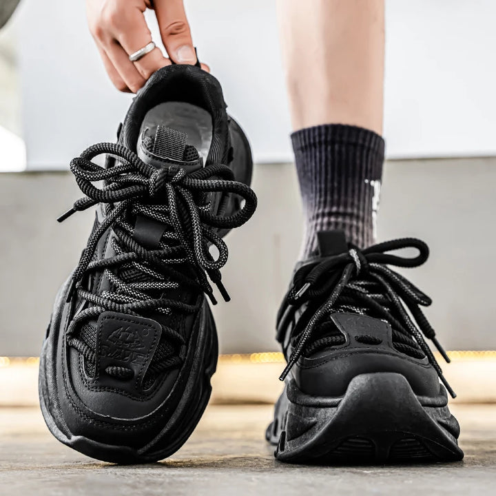 Sporty Versatile Breathable Upper Chunky Sneakers