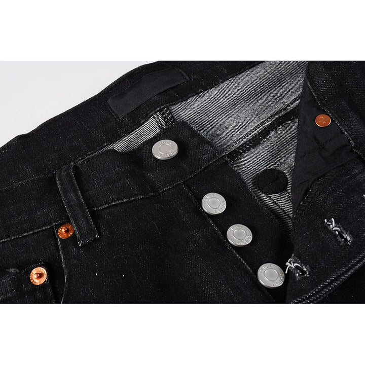 American High Street Distressed Stretch Skinny Jeans