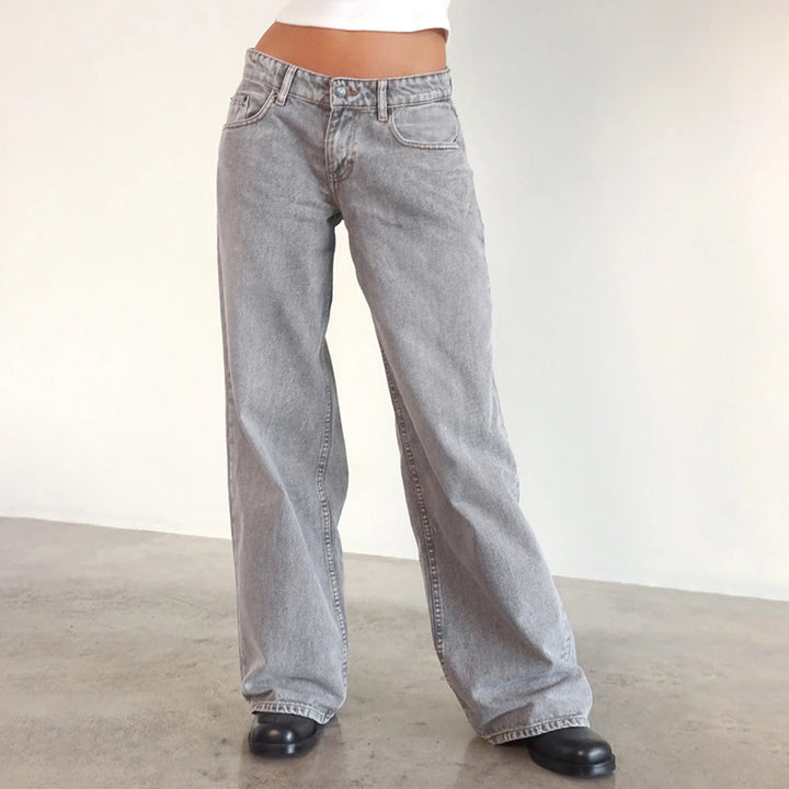 Trendy Y2K Baggy Low Rise Jeans