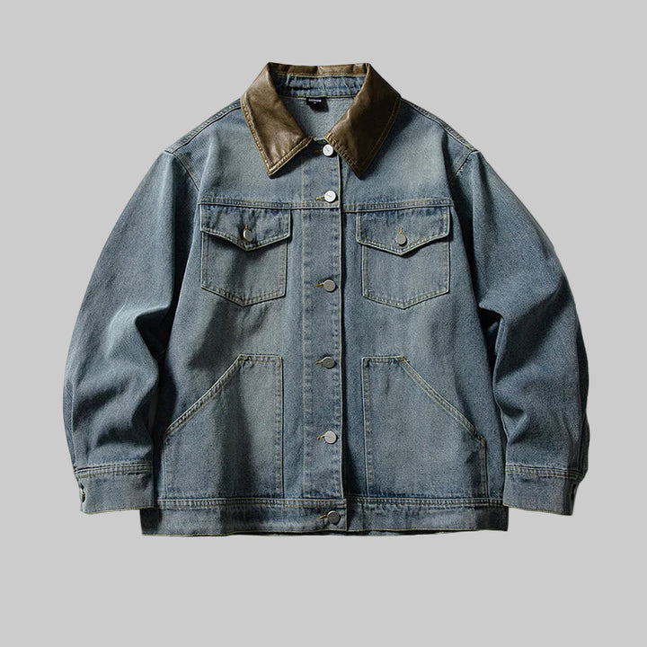 Classic Unisex Denim Jackets - Retro Vintage Pocket Coats