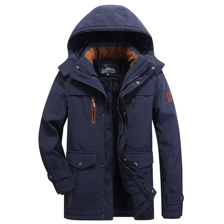 Hooded Premium blend Winter Jacket