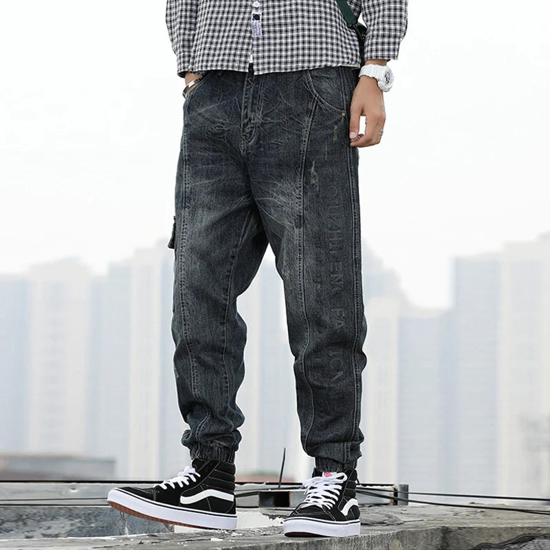 Y2K Retro Loose Fit Men's Jeans