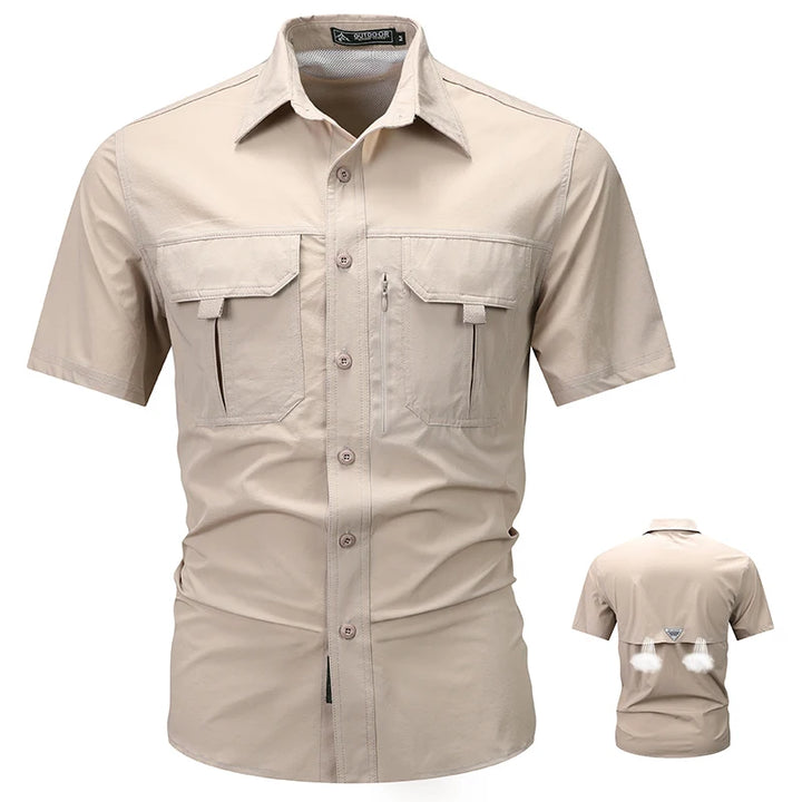 Outdoor Ice Silk Short-Sleeve Shirt