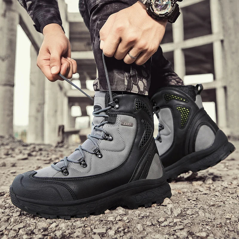 MARTENA™| Premium Quality Waterproof Leather Hiking Boots