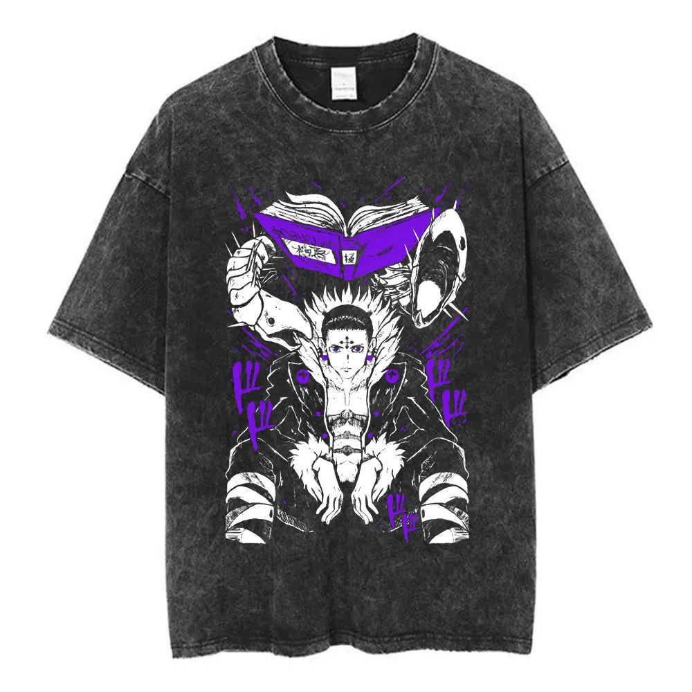 Vintage Washed Hunter x Hunter Logo T-Shirt