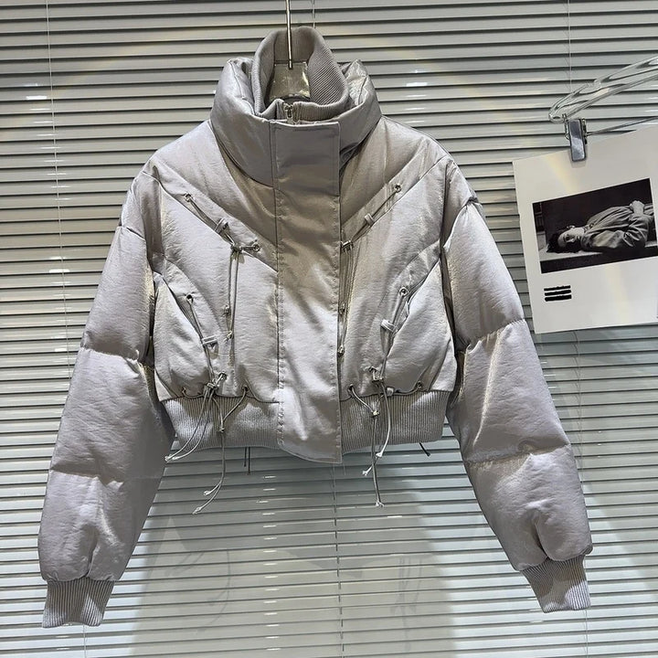 White Duck Down Winter Jacket
