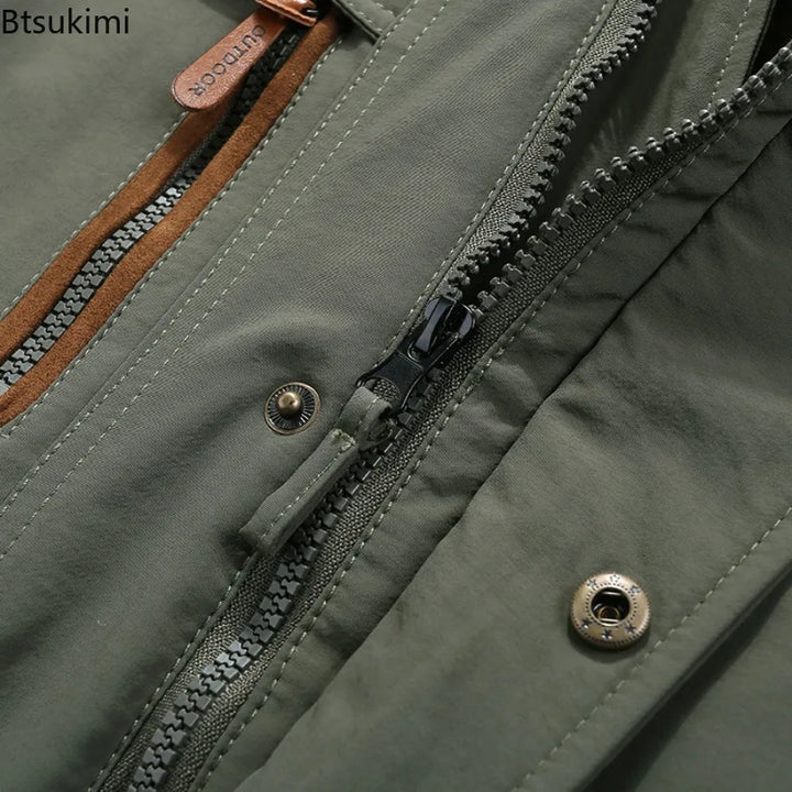 Fleece Lined padded Thickened Parkas Jackets