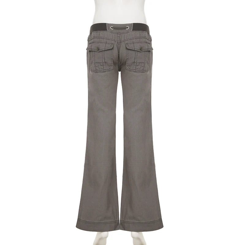 Vintage Boot Cut Casual Pants