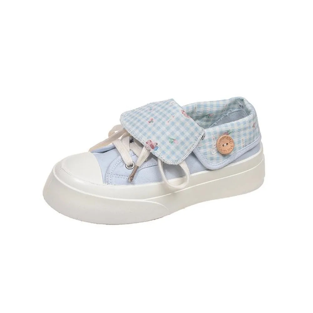 Soft High-Top Canvas Sneakers