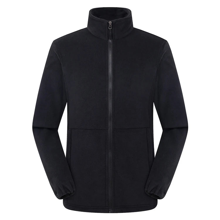 Soft Polar Fleece Lightweight Full Zip Jacket