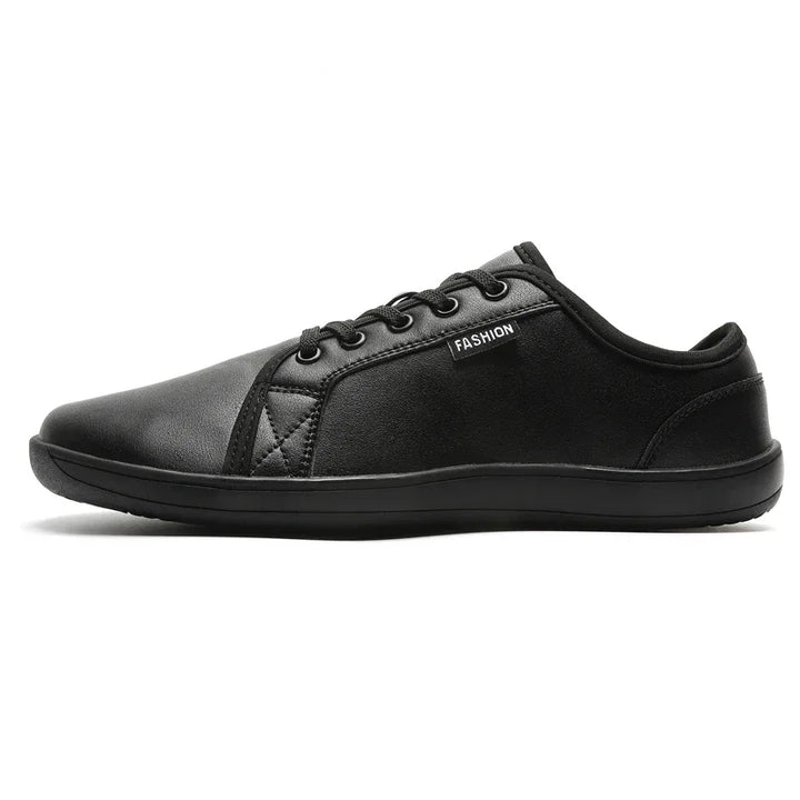 Barefoot Unisex Wide Width Leather Walking Shoes