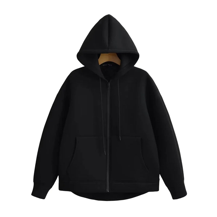 High Street Winter Oversized Zipper Hoodie