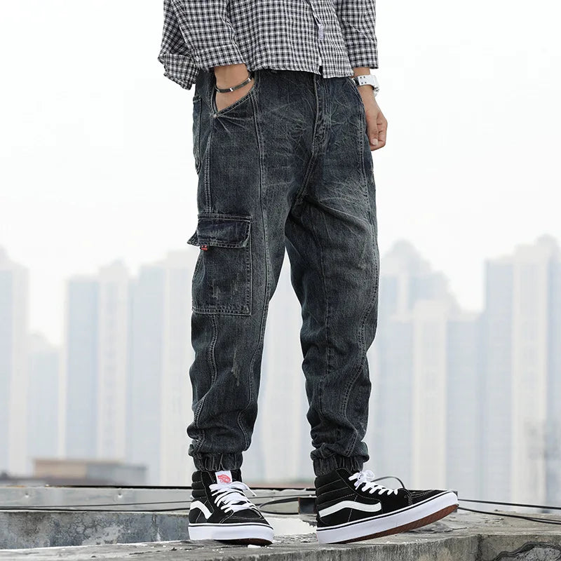Y2K Retro Loose Fit Men's Jeans