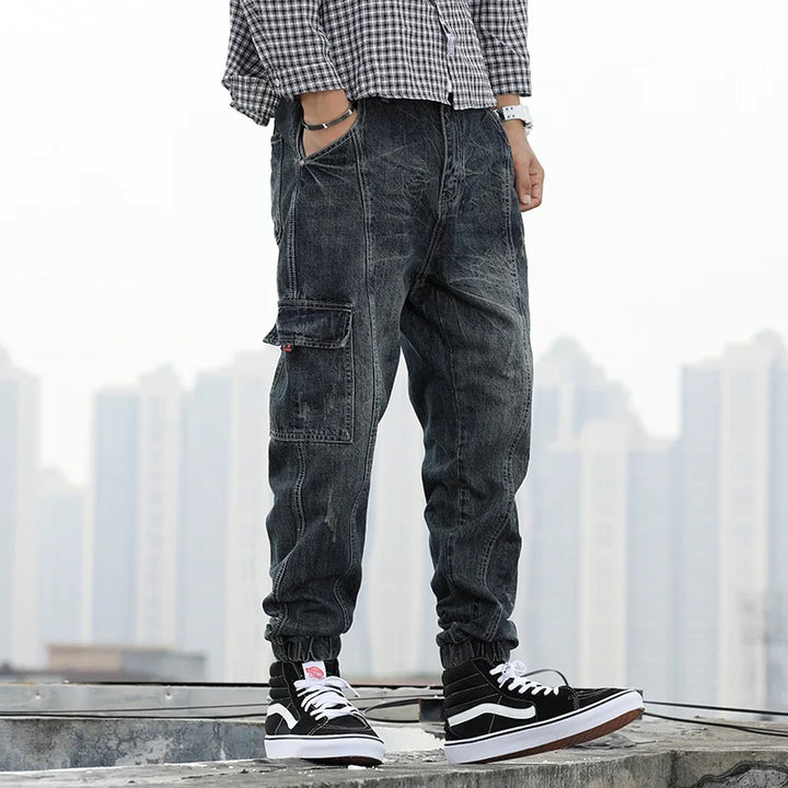 Y2K Retro Loose Fit Men's Jeans