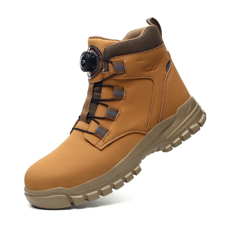 KEITHA | Lightweight Indestructible Steel Toe Safety Shoes