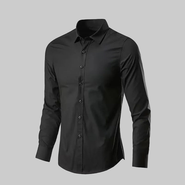 Slim Fit Long Sleeve Dress Shirt