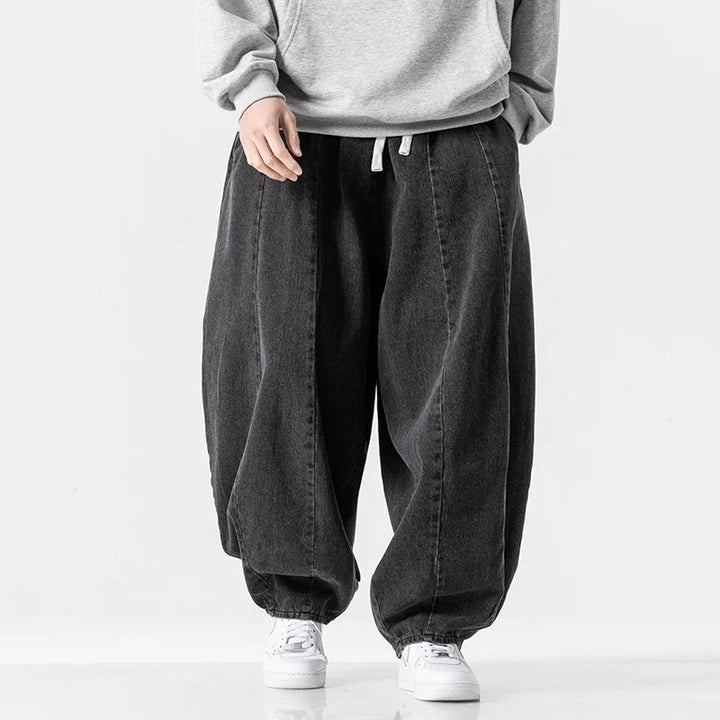 Retro Loose Harem Jeans