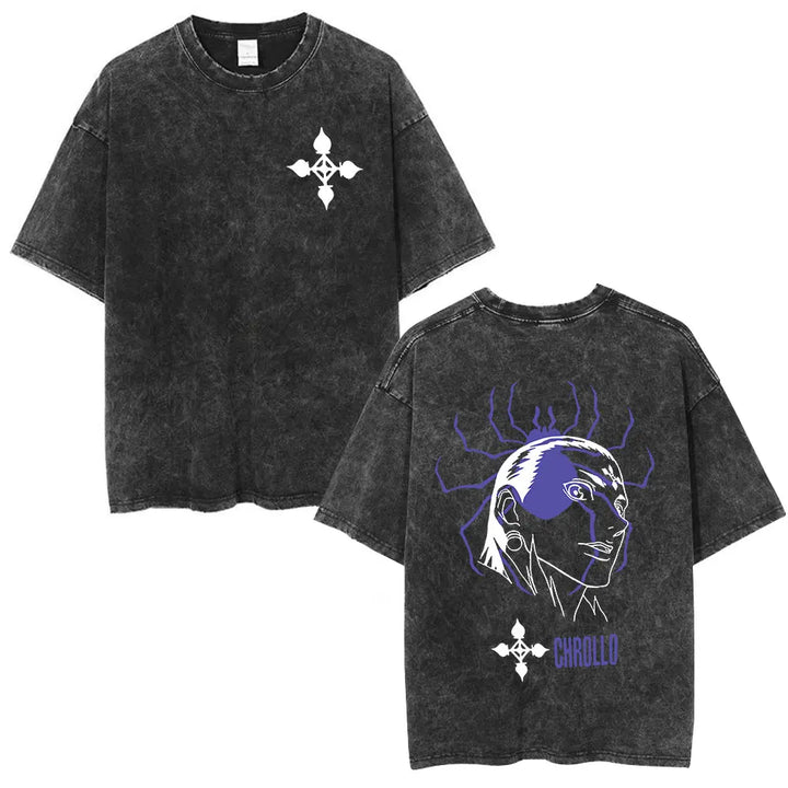 Vintage Washed Hunter x Hunter Logo T-Shirt