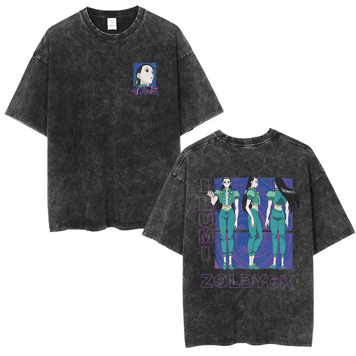 Vintage Washed Hunter x Hunter Logo T-Shirt