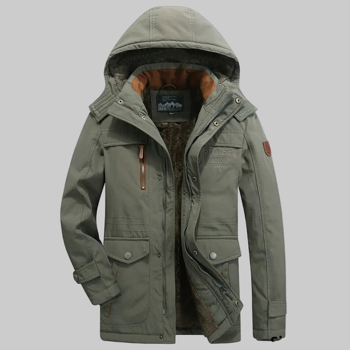 Fleece Lined padded Thickened Parkas Jackets