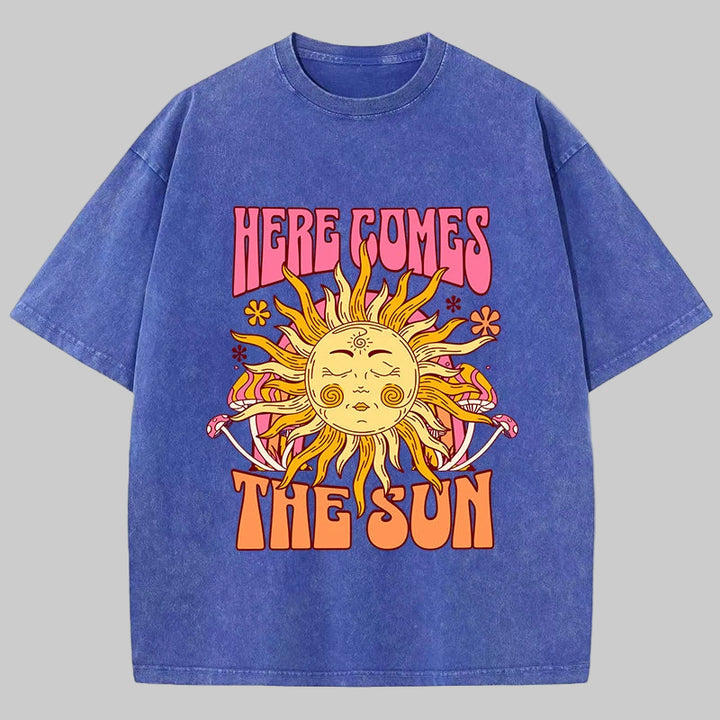 Oversized Graphic Print Cotton T-Shirt