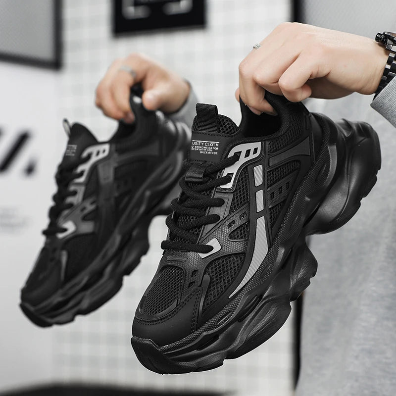 Versatile Breathable Mesh Sneakers