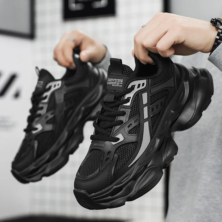 Versatile Breathable Mesh Sneakers