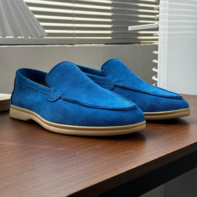 MADSEN | Classic British Genuine Cow Suede Loafers