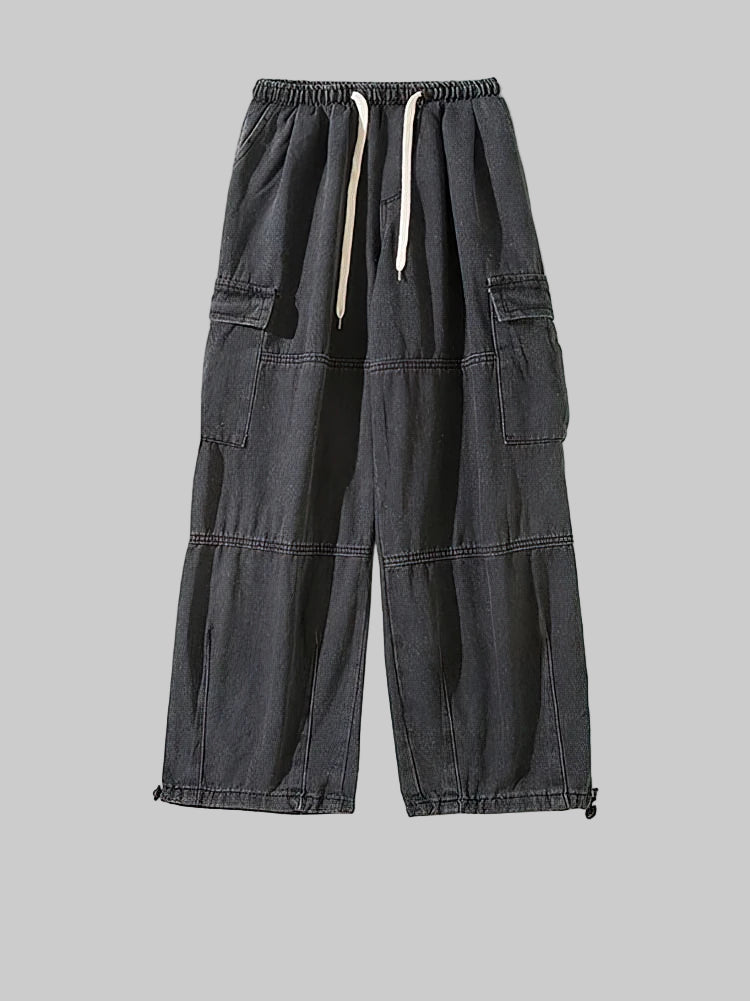 Japanese Vintage Baggy Cargo Jeans