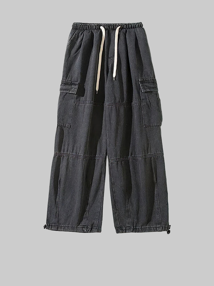 Japanese Vintage Baggy Cargo Jeans