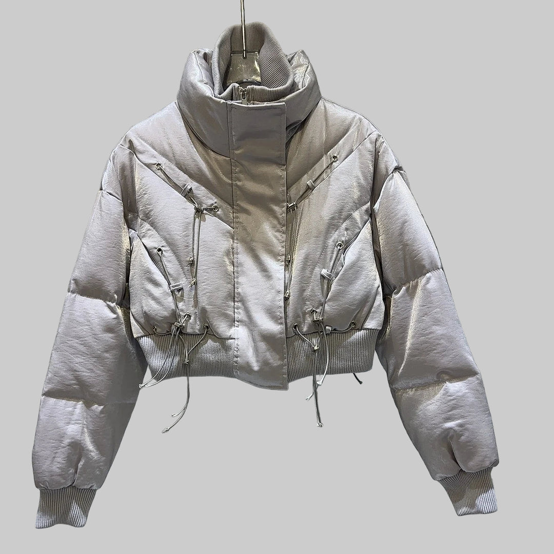 White Duck Down Winter Jacket
