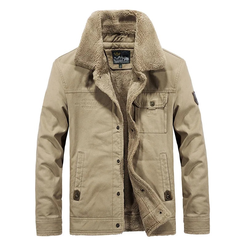 Warm Fleece Cotton-Padded Winter Jacket