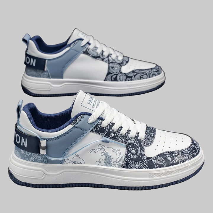 Casual Low-Top Platform Skate Shoes