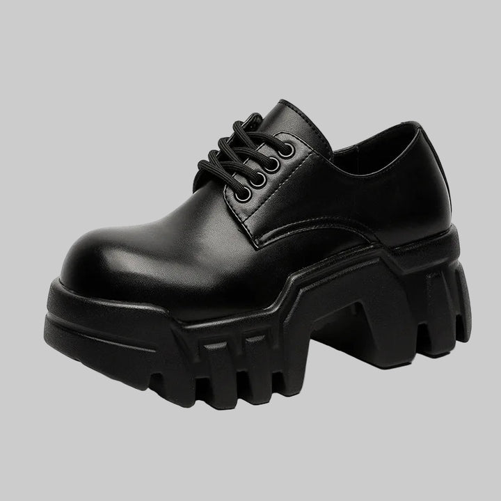 Luxury Punk Gothic Platform Leather Shoes