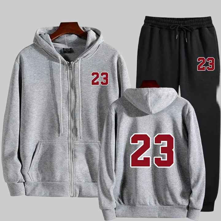 Zip Up Hooded Tracksuit