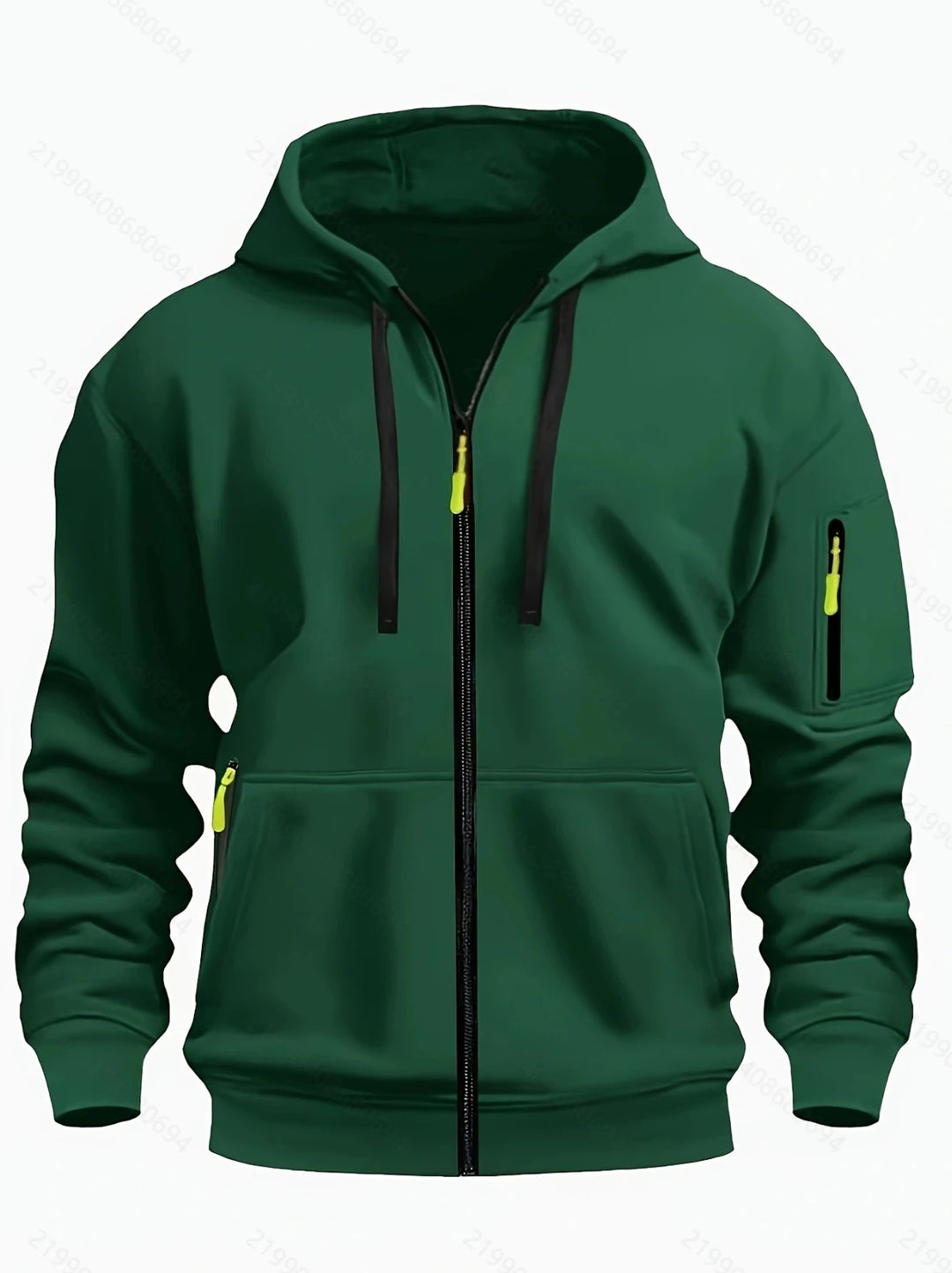 Solid color zipper hoodie Tactical Hoodies