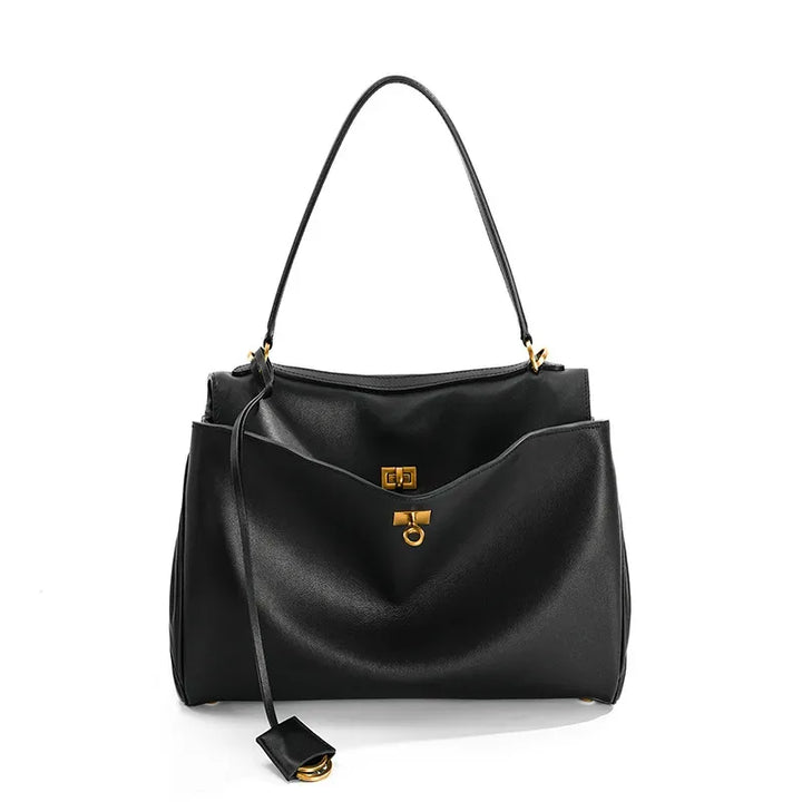 Rodeo Leather Spacious Commuter Tote Bag